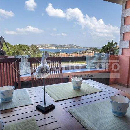 23 Baia Faro - Trilocale Mansardato Con Ampia Terrazza Vista Mare Palau Exteriör bild